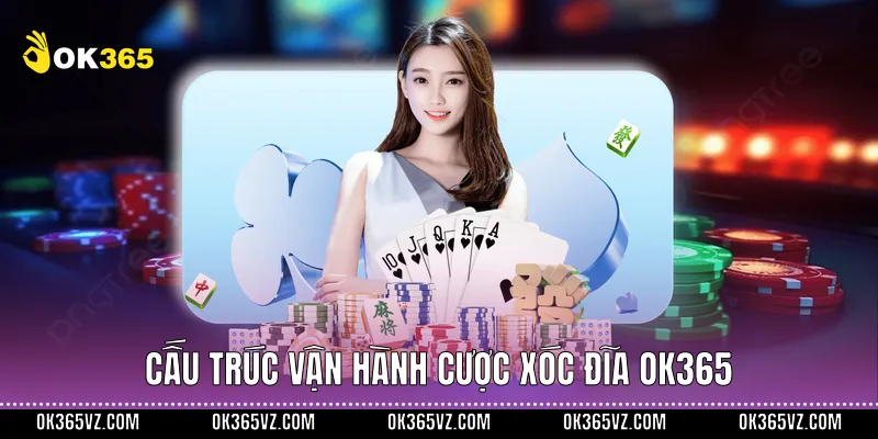 Cấu trúc vận hành cược xóc đĩa OK365