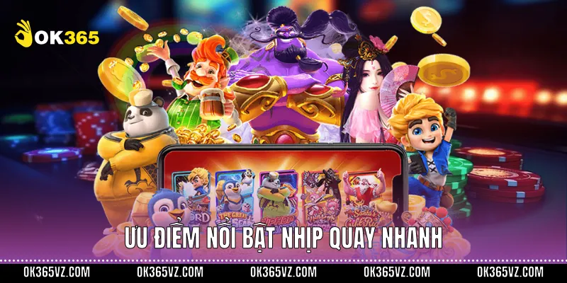 Ưu điểm nổi bật nhịp quay nhanh